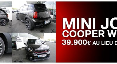 AFFAIRE SUR UNE MINI JOHN COOPER WORKS DE DEMONSTRATION