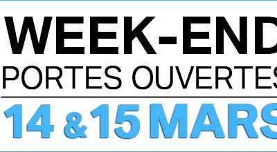 WEEK-END PORTES OUVERTES LE 14 &15 MARS