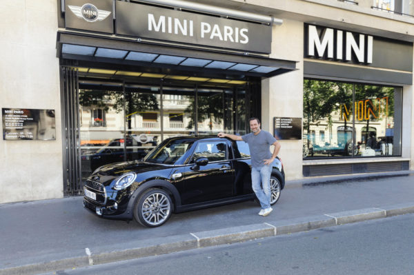 Mini cooper avec gilles lelouche