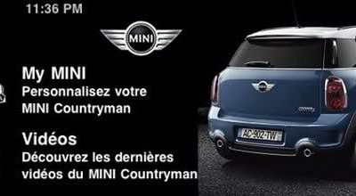 MINI Countryman: l’application Iphone