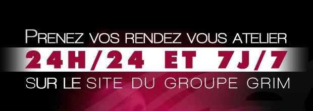 Nouveau : la prise de vos rendez-vous atelier en ligne.