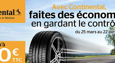 PNEUS CONTINENTAL: FAITES DES ECONOMIES