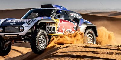 MINI prêt pour le Dakar 2019.