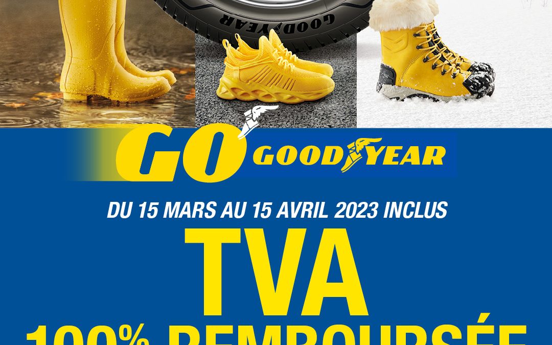 OFFRE PNEUMATIQUES DUNLOP GOODYEAR