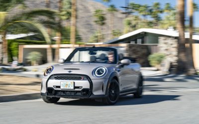 360 degrés de liberté : la MINI Cooper S Cabriolet à Palm Springs.