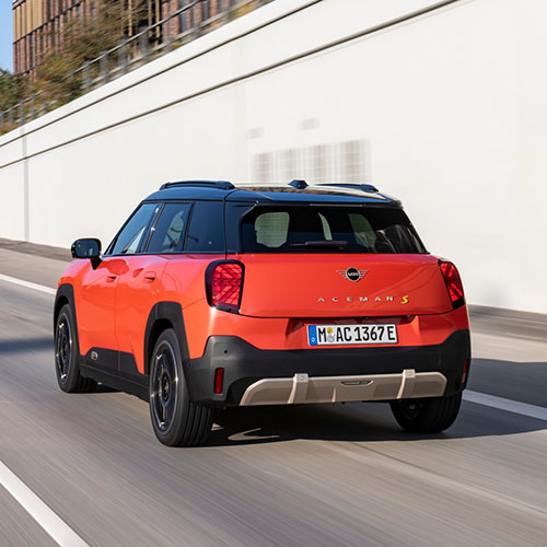 MINI Aceman en train de rouler