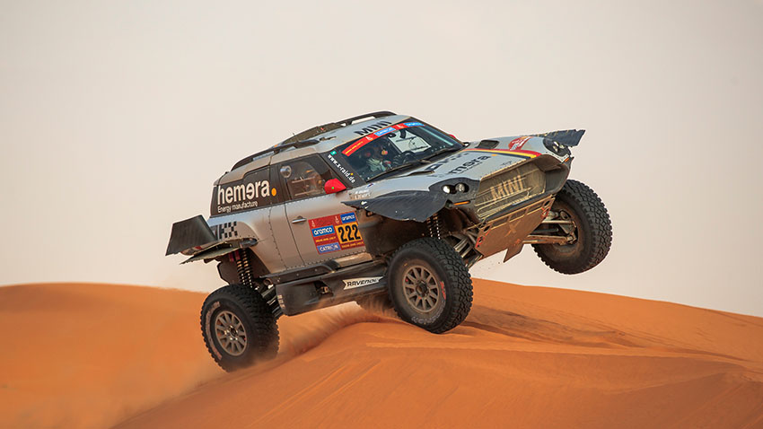 MINI Raid Red Bull