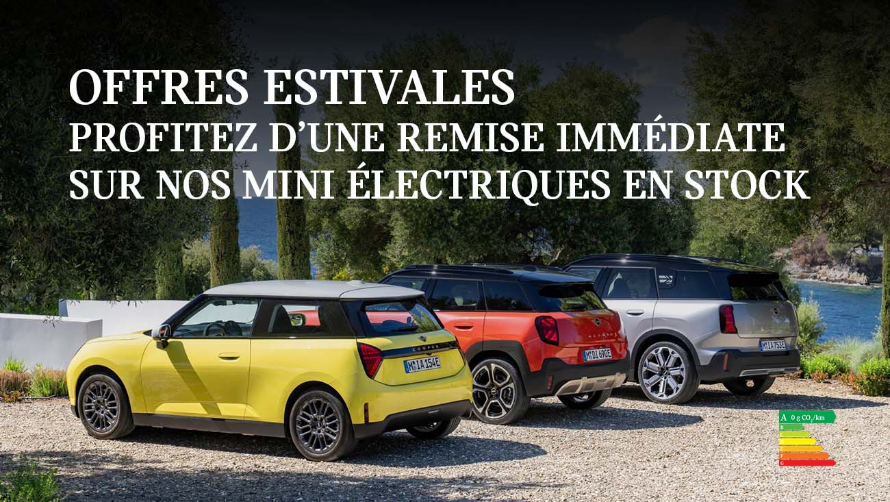 Offre VN été 2025 Journées Portes Ouvertes MINI