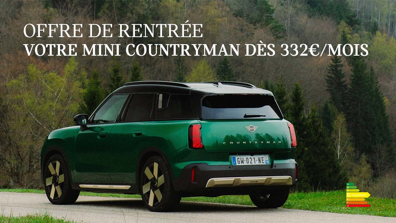 Offre 1 septembre 2025 Journées Portes Ouvertes MINI