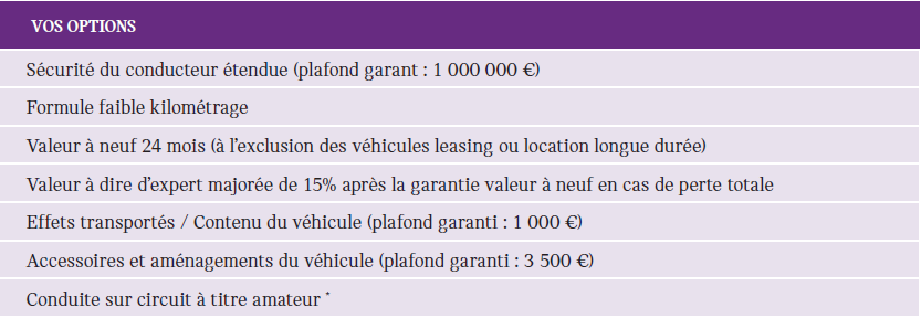 Options MINI Assurance
