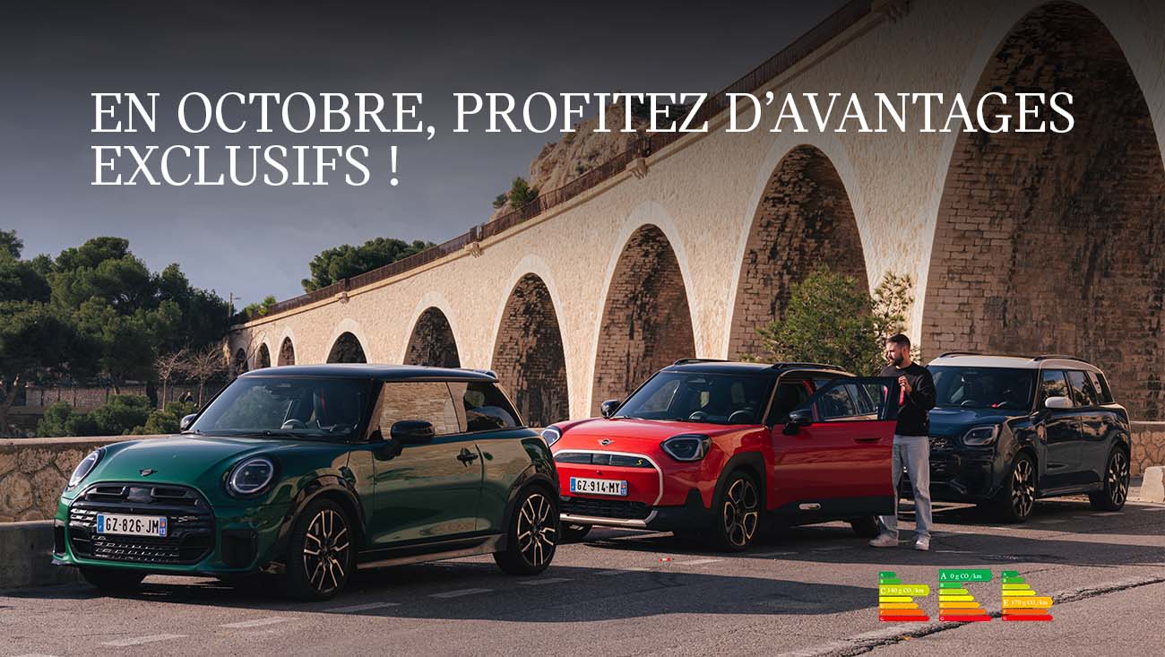 Offre 2 octobre 2025 Journées Portes Ouvertes MINI