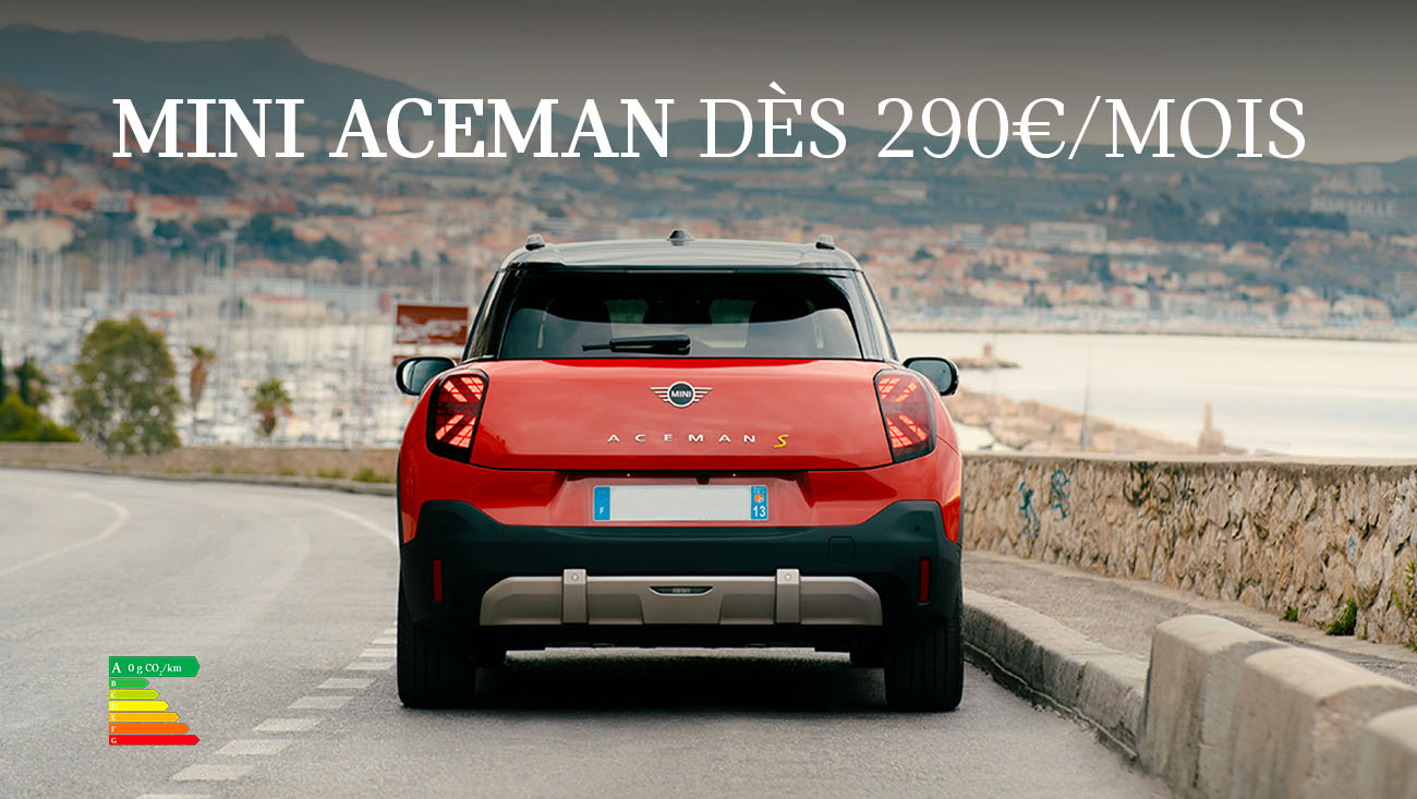 Offre 3 octobre 2025 MINI Cooper bleue