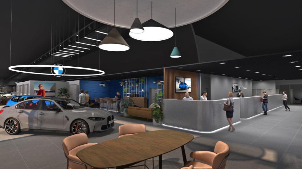 Plans d'architecte MINI Retail.Next