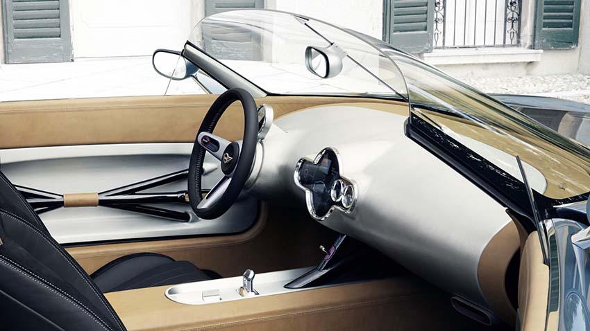 Habitacle de la MINI Superleggera Vision