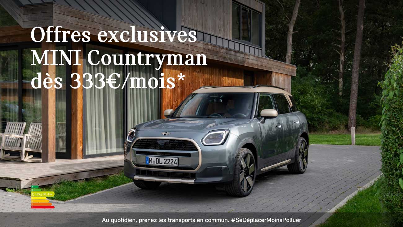 Offres exclusives MINI Countryman