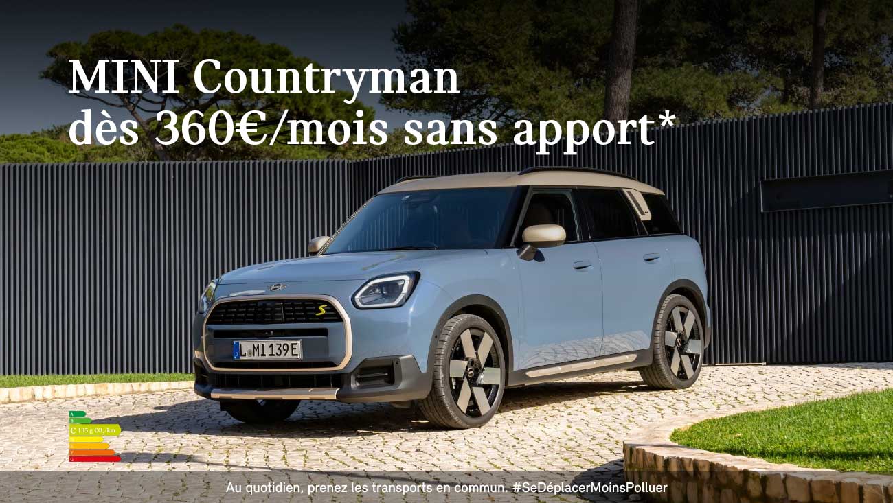Offres exclusives MINI Countryman